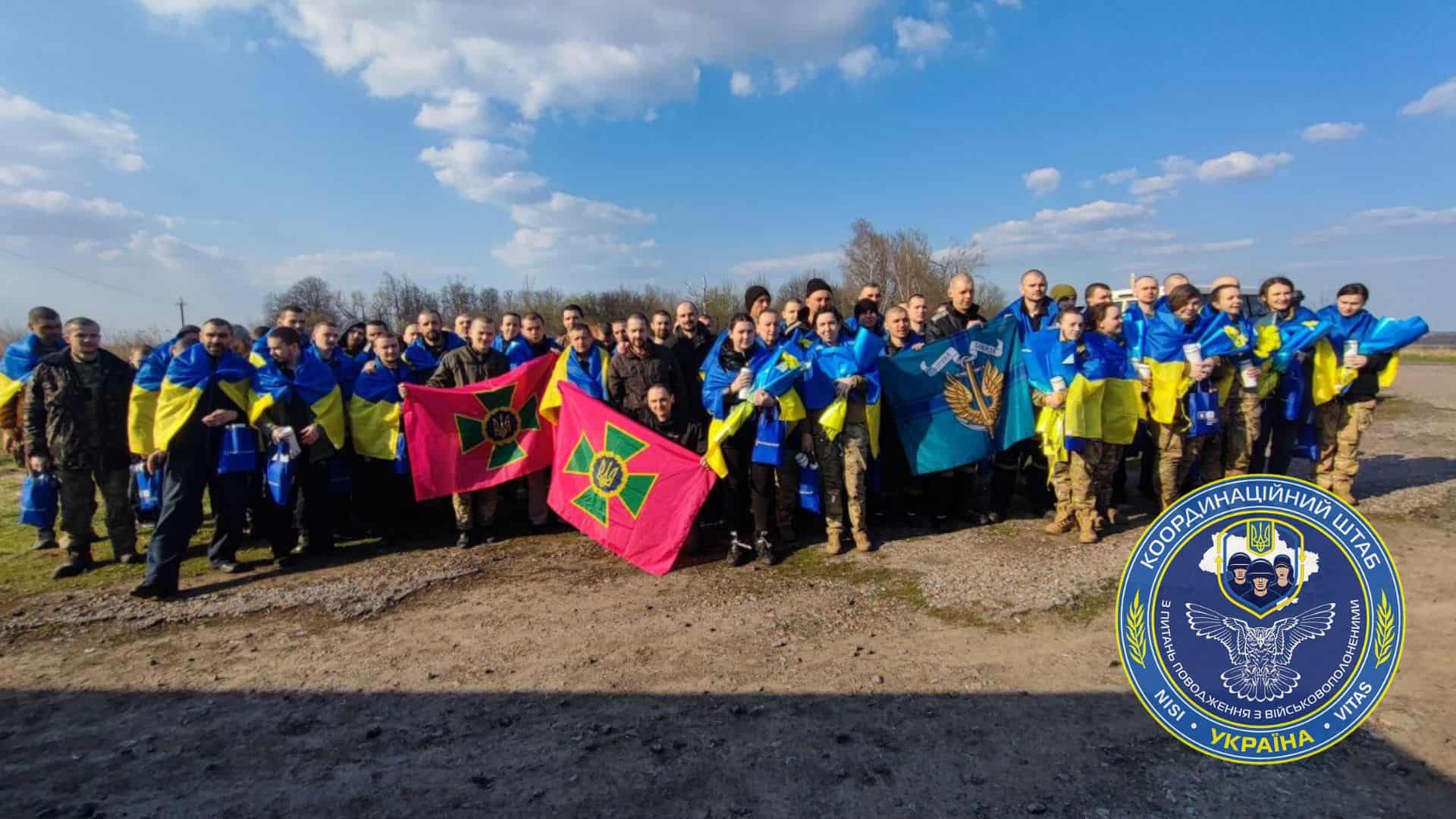 Exchange of POWs: 100 soldiers were returned to Ukraine