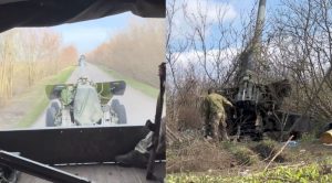 Ukrainian Defence Forces are using Finnish Giatsint-B field guns