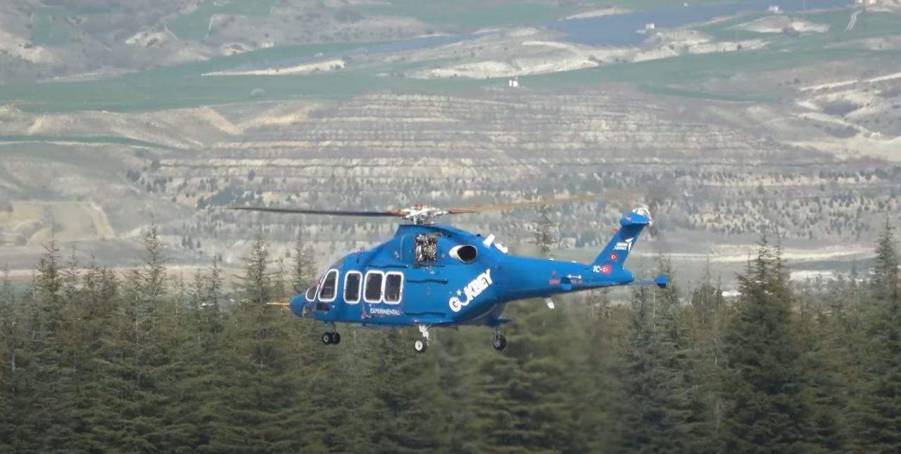 The TS1400 helicopter engine was successfully tested in Turkey