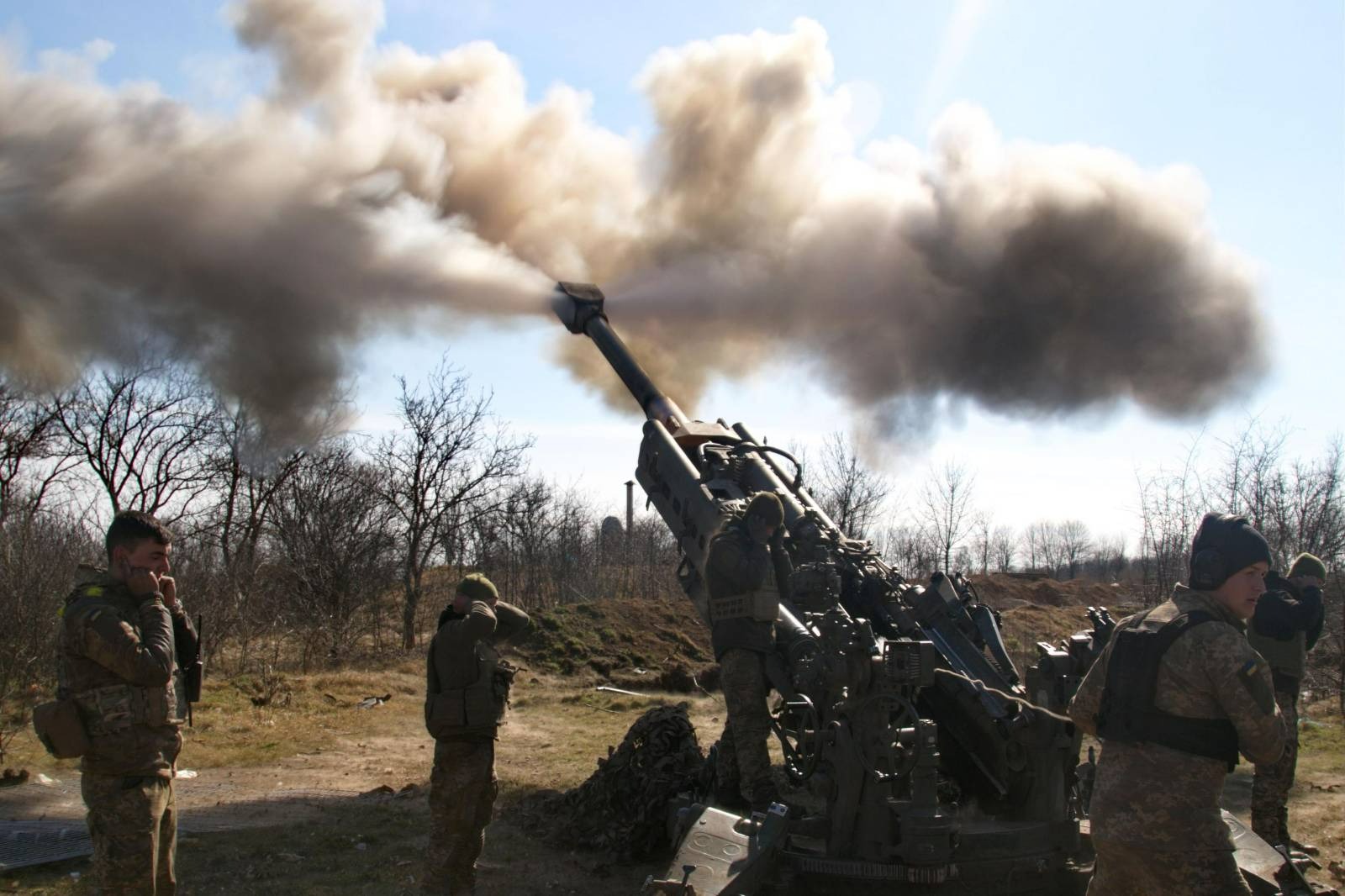 M777 destroys Russian 2S4 Tyulpan in Kherson region