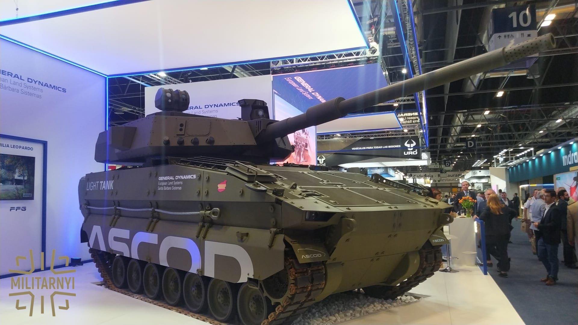 Tanque Ligero LT105 Presentado En FEINDEF 2023