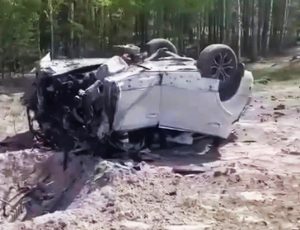 A car with propagandist Prilepin blown up in Russia