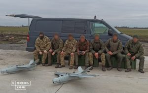 Soldiers of the National Guard of Ukraine received Leleka-100 UAV