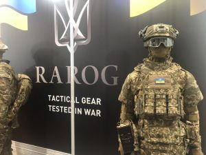 Ukrainian military ammunition exhibited at IDET 2023