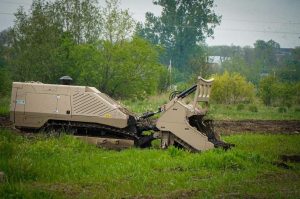 Canada hands over 2 mine clearing vehicles to Ukraine