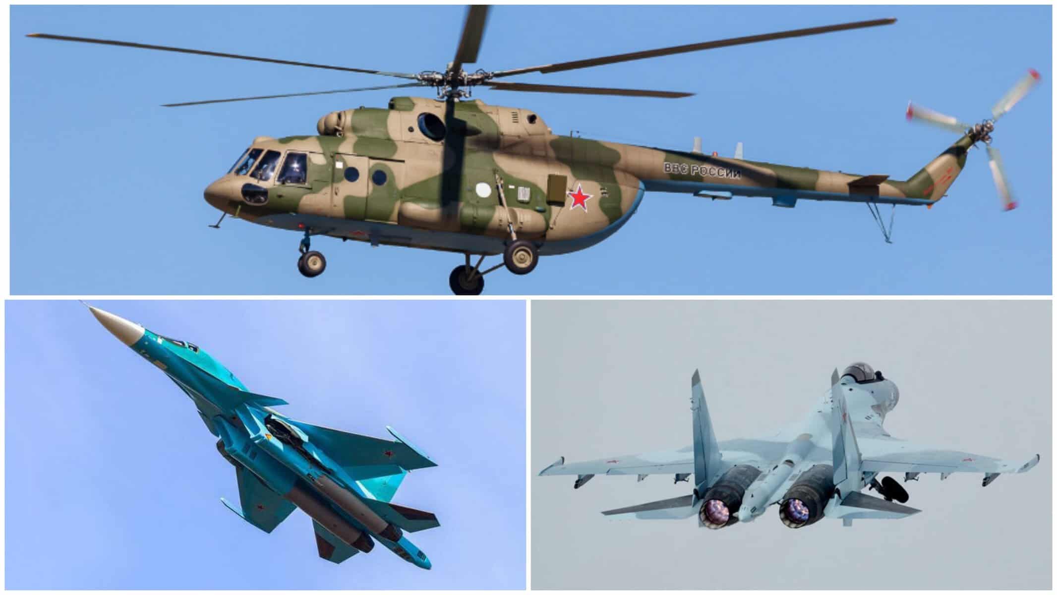 Black day for Russian aviation: in one day Russian Air Force loses 4 aircraft