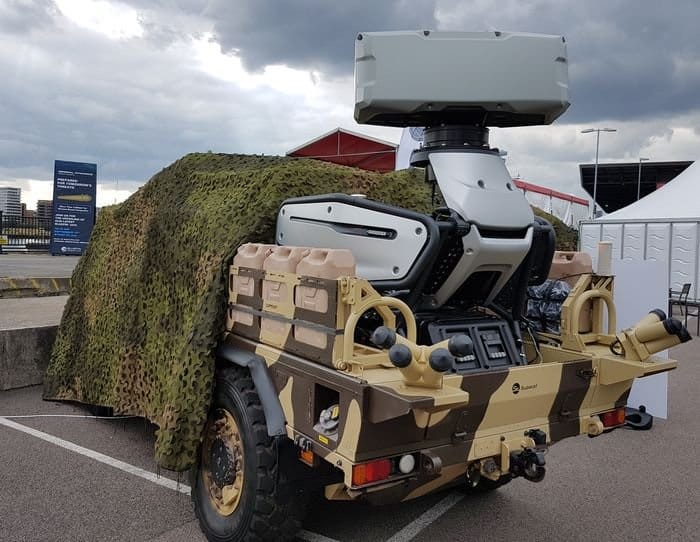 The UK placed an order for 11 Giraffe 1X radars