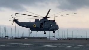 До України вирушив гелікоптер Sea King