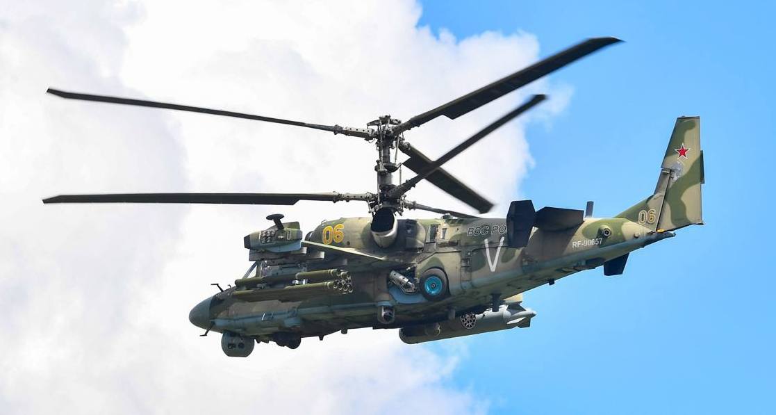 Russian Ka-52 attack helicopter downed in Belgorod region