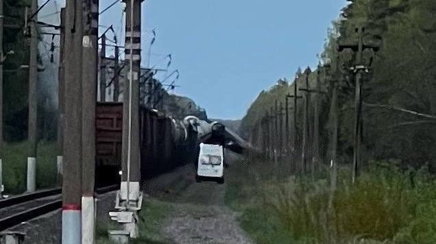 Second freight train derailment caused by explosion in Russia