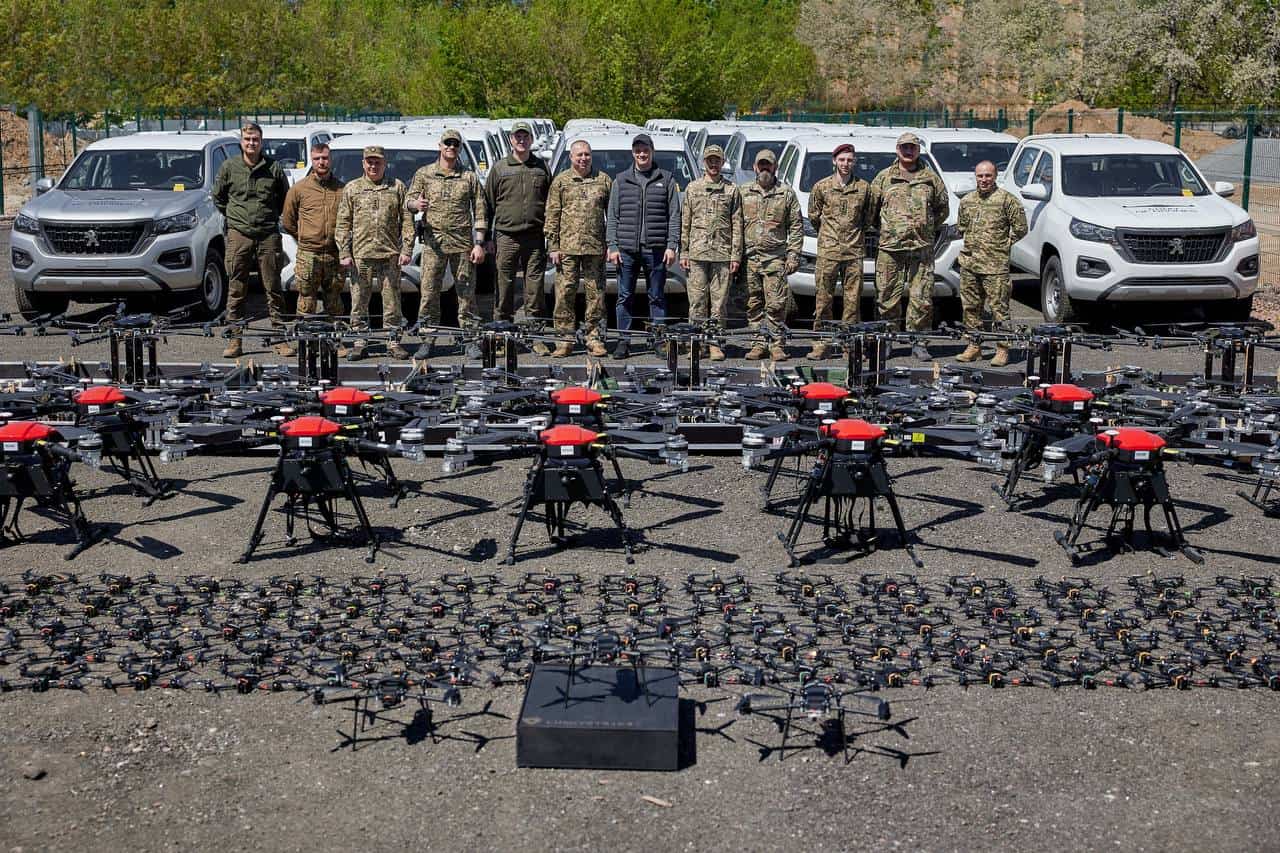 UNITED24 Foundation equips eight new UAV strike units