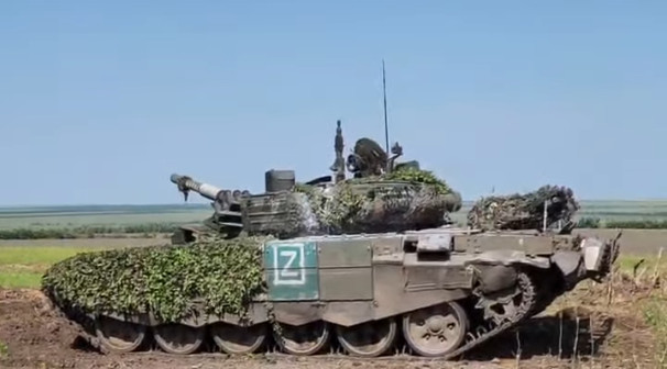 47th Mechanized Brigade captured Russian Т-72B3 tank