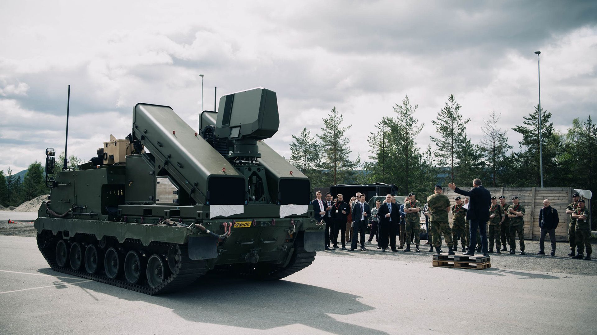 Kongsberg представила самохідний варіант NASAMS