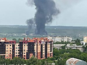 Siły Zbrojne Ukrainy zaatakowały okupowany Ługańsk pociskami Storm Shadow