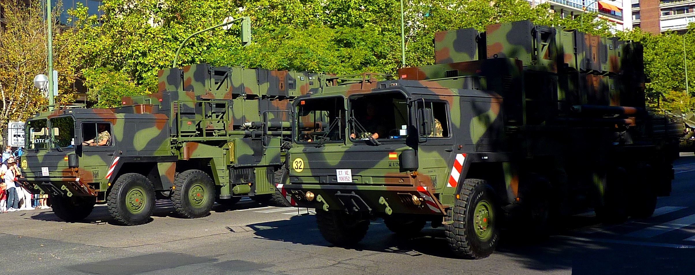 Ukraine wants to get Spanish Patriot air defense systems