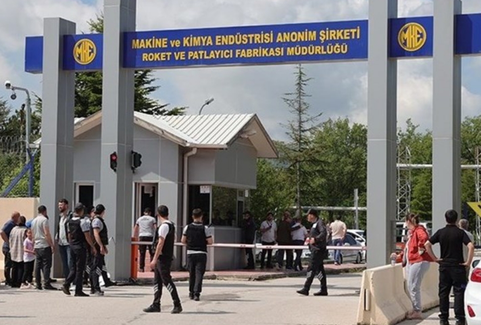 In Turkey, an explosion occurs at a defense plant, casualties reported