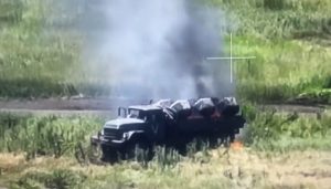 Ukrainian FPV-drones hit Russian minelayers