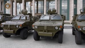 Chinese Tiger armored vehicles arrived in Russia