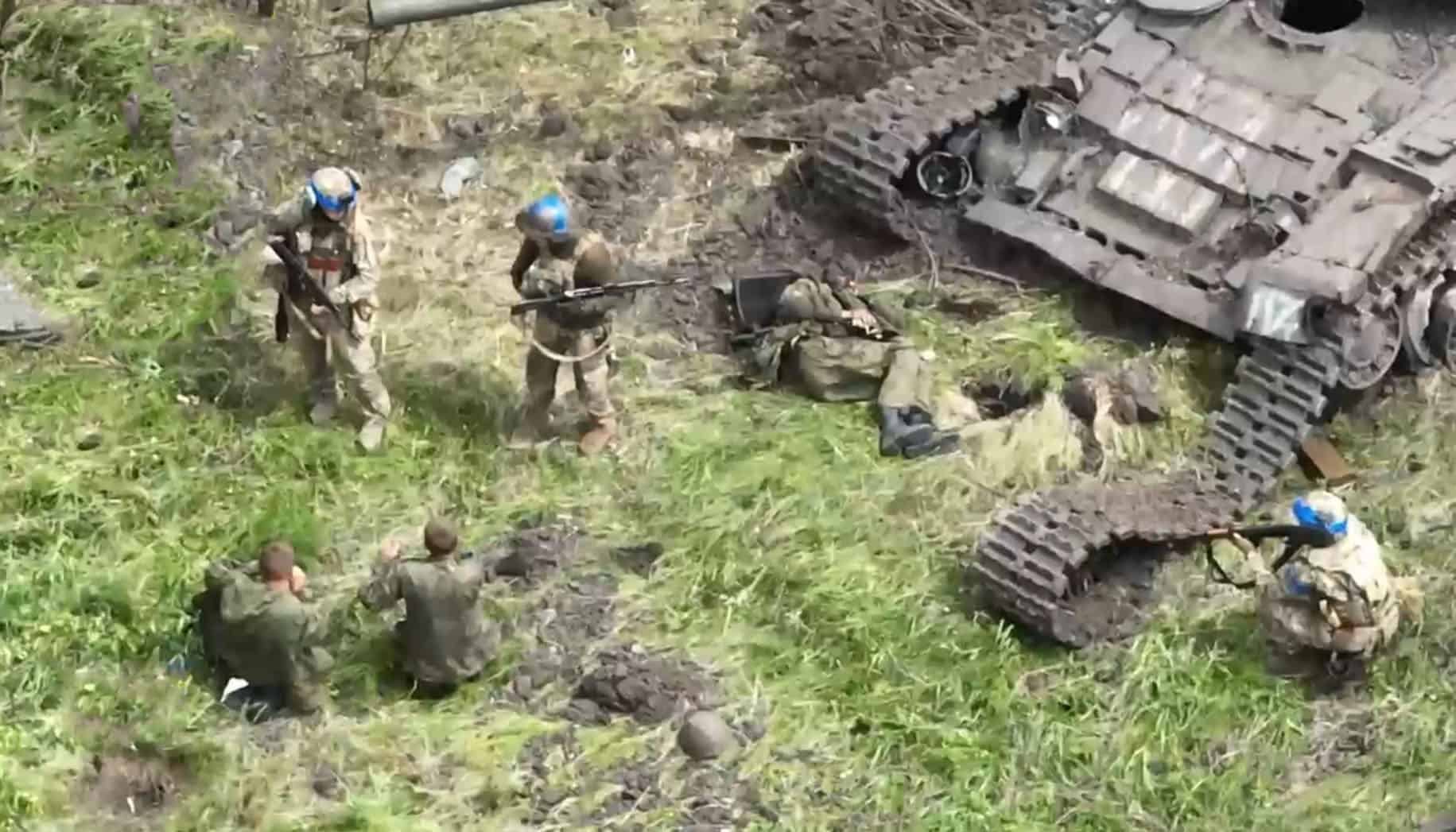 Russia lost armored vehicles and soldiers in Storozheve