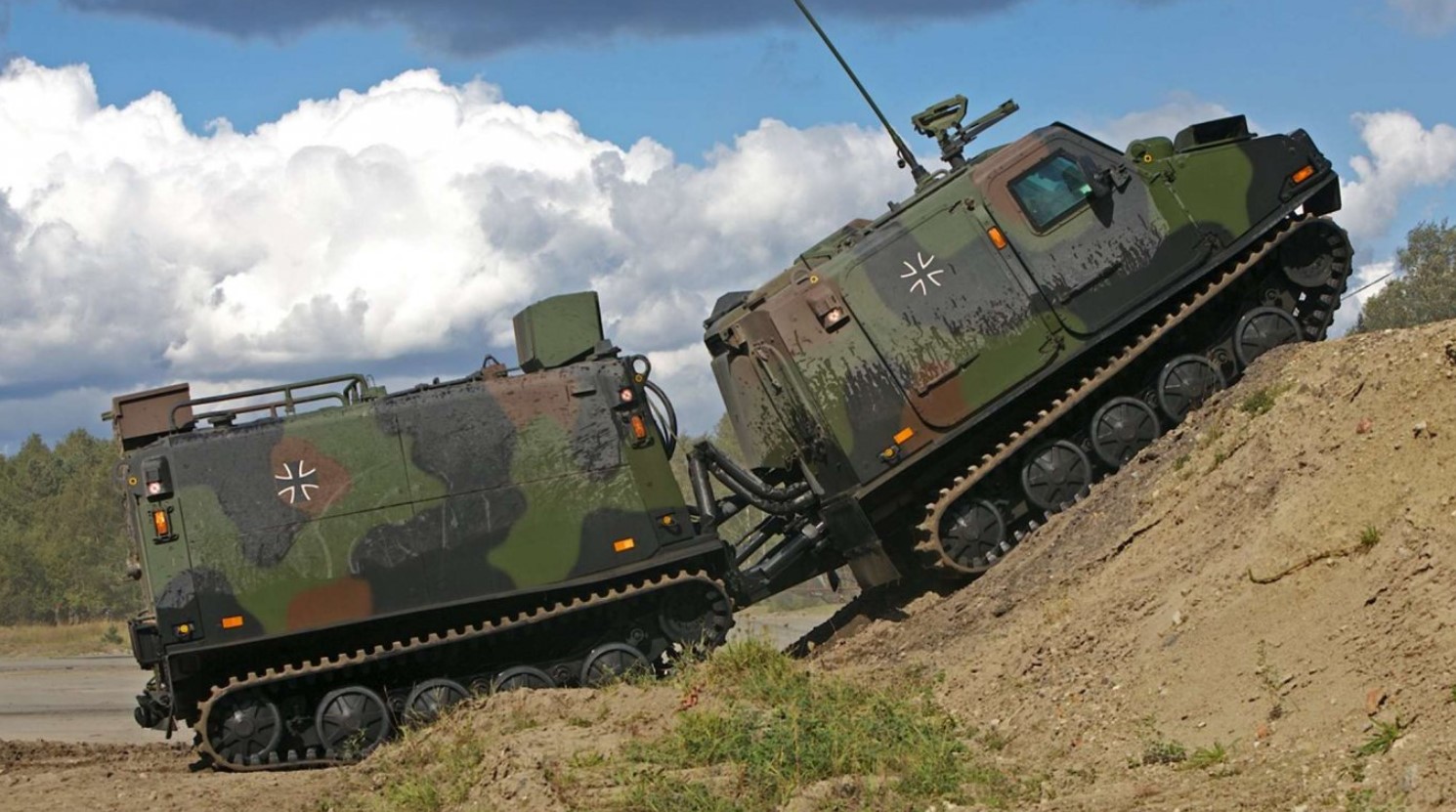 Germany shipped the first Bandvagn 206 to Ukraine