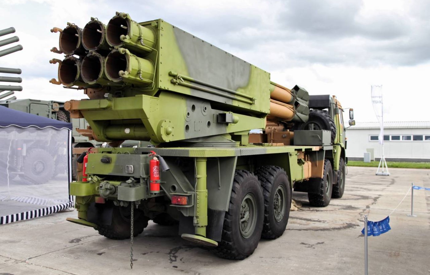 Newest Sarma MLRS being created in Russia