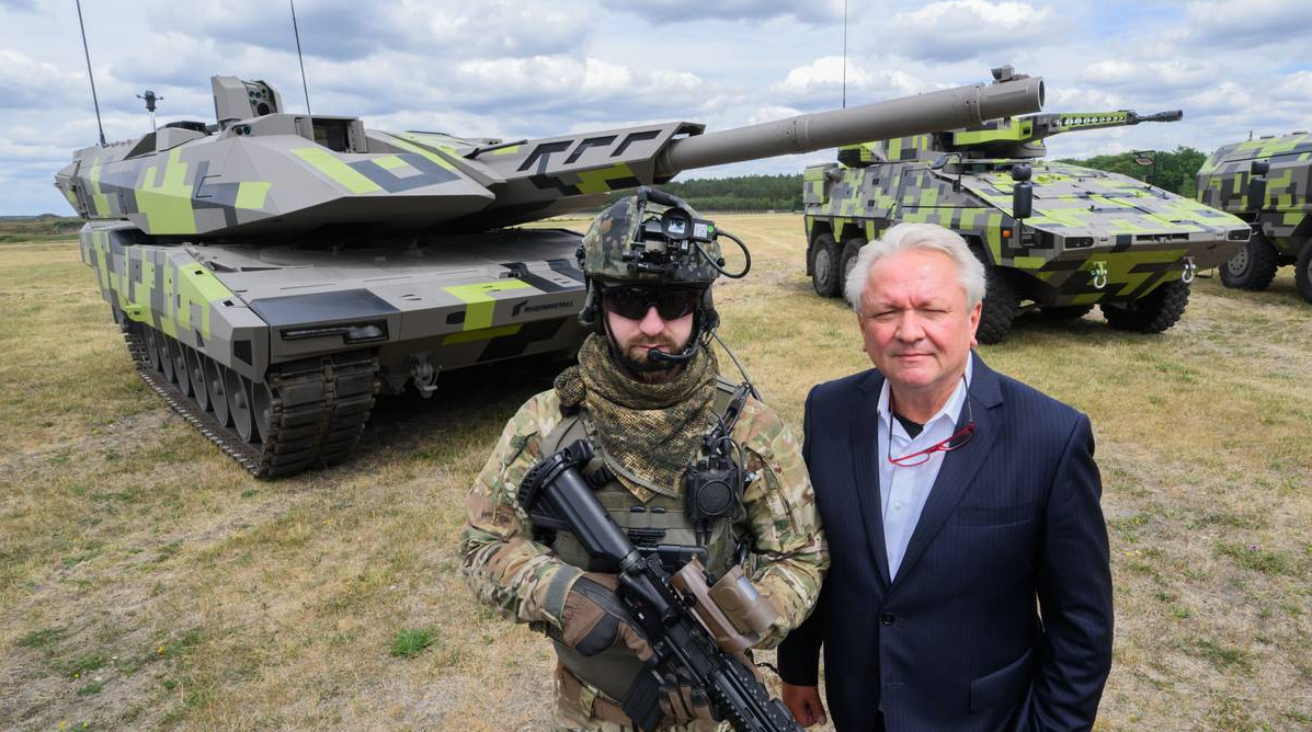 Papperger discussed details of the Rheinmetall plant in Ukraine