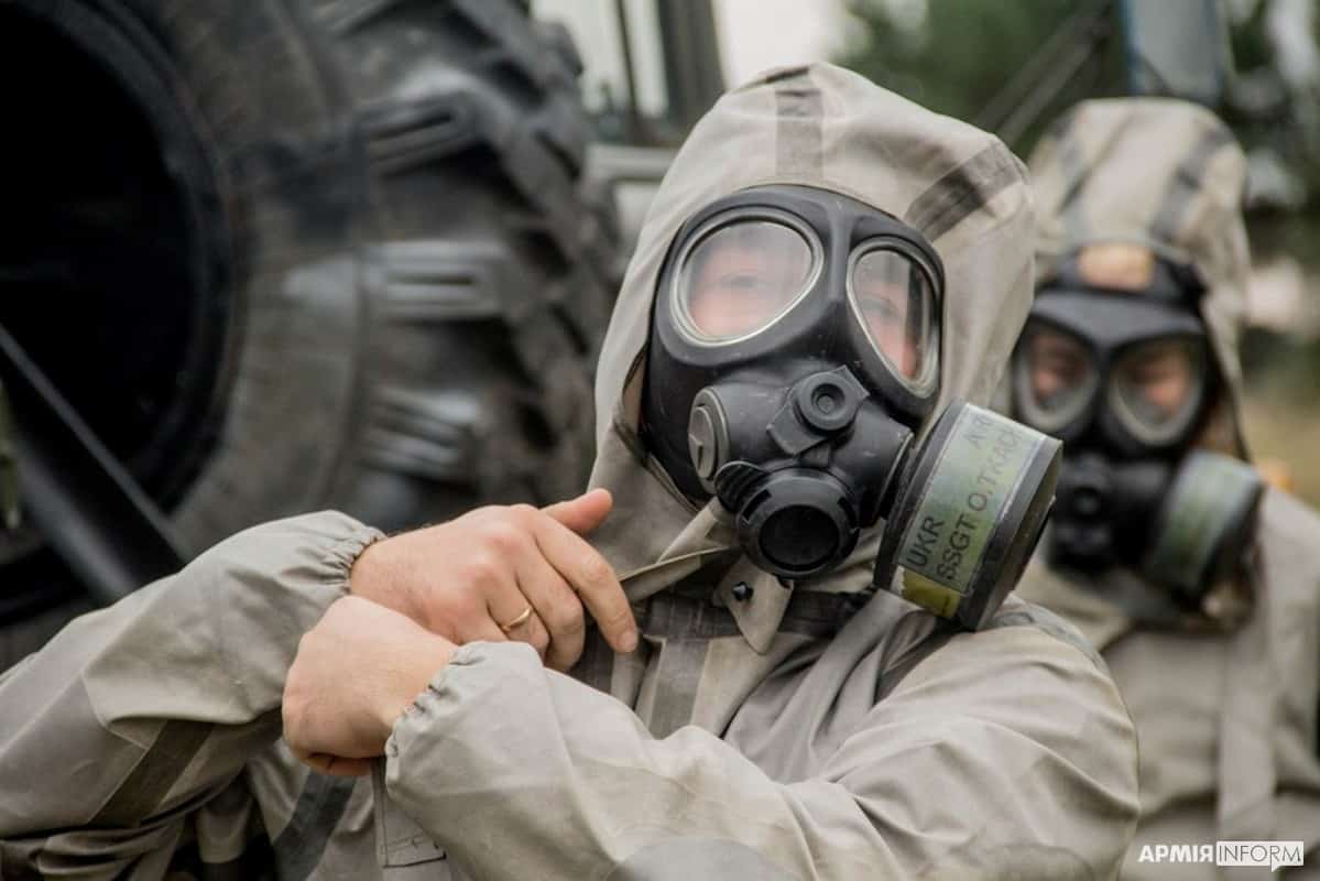 Ukrainian servicemen studying defense against nuclear, biological and chemical threats in Germany