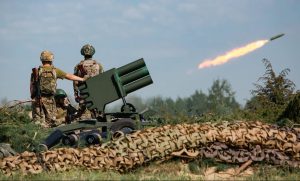 Прикодронники показали застосування хорватських РСЗВ