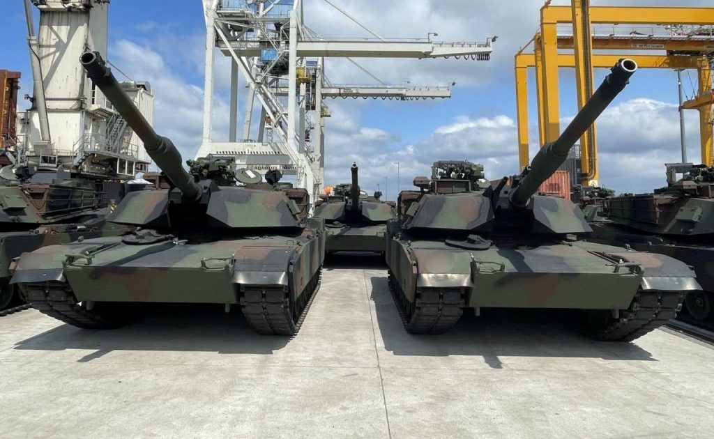 Танки M1А1 Abrams військових Польщі. Червень 2023. Польща. Фото: Міноборони Польщі