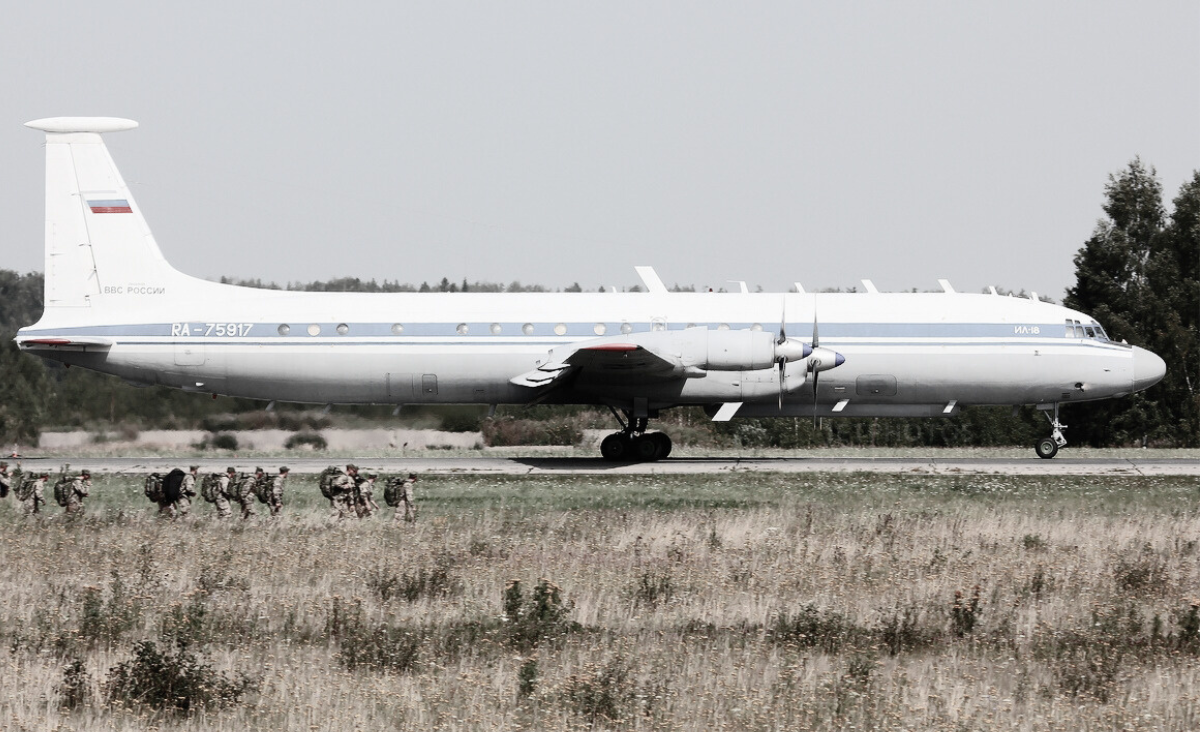 An Il-22М air-borne command post shot down in the Voronezh region