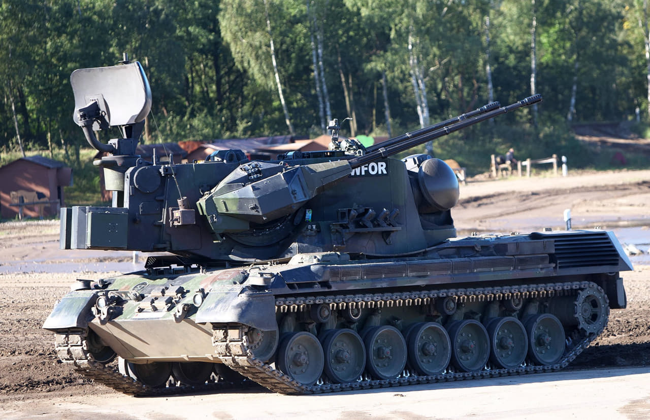 Ukraine will receive 45 Gepard anti-aircraft guns and 2 IRIS-T systems by the end of the year