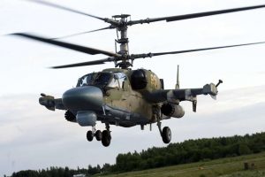 Ukrainian marines shot down a Ka-52 helicopter