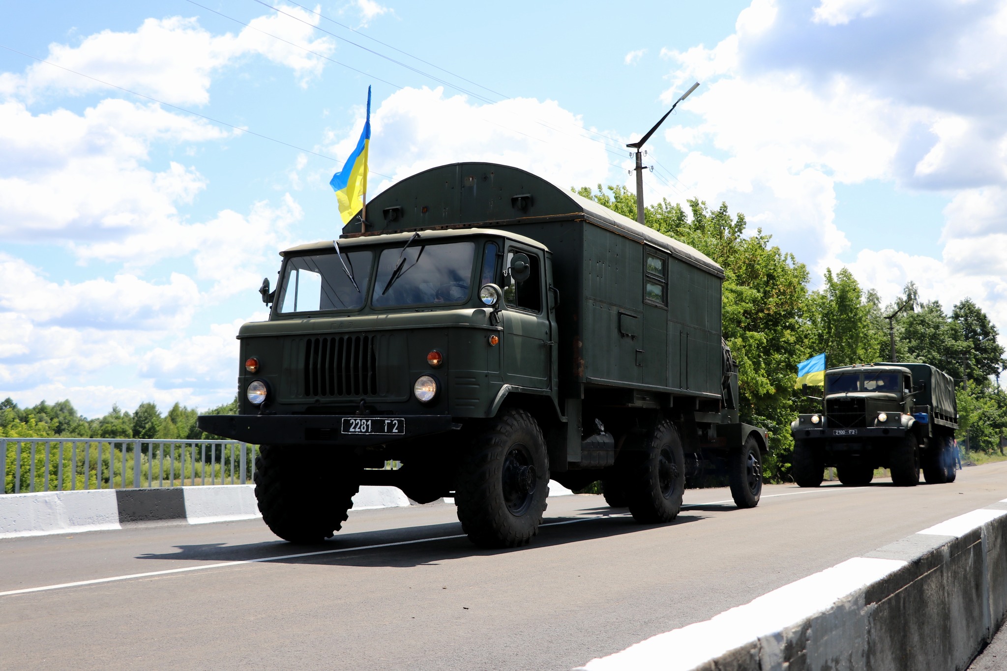 ДССТ відновила зруйнований міст через річку Бреч