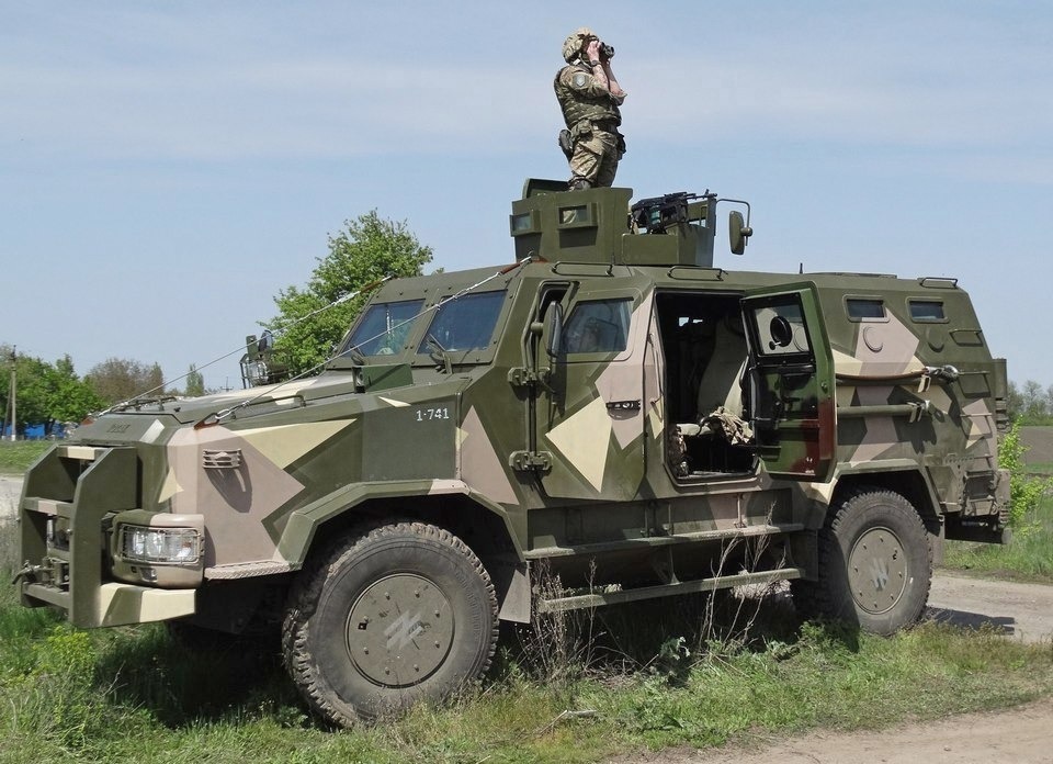 Kozak-2 of the National Guard of Ukraine’s Azov Regiment