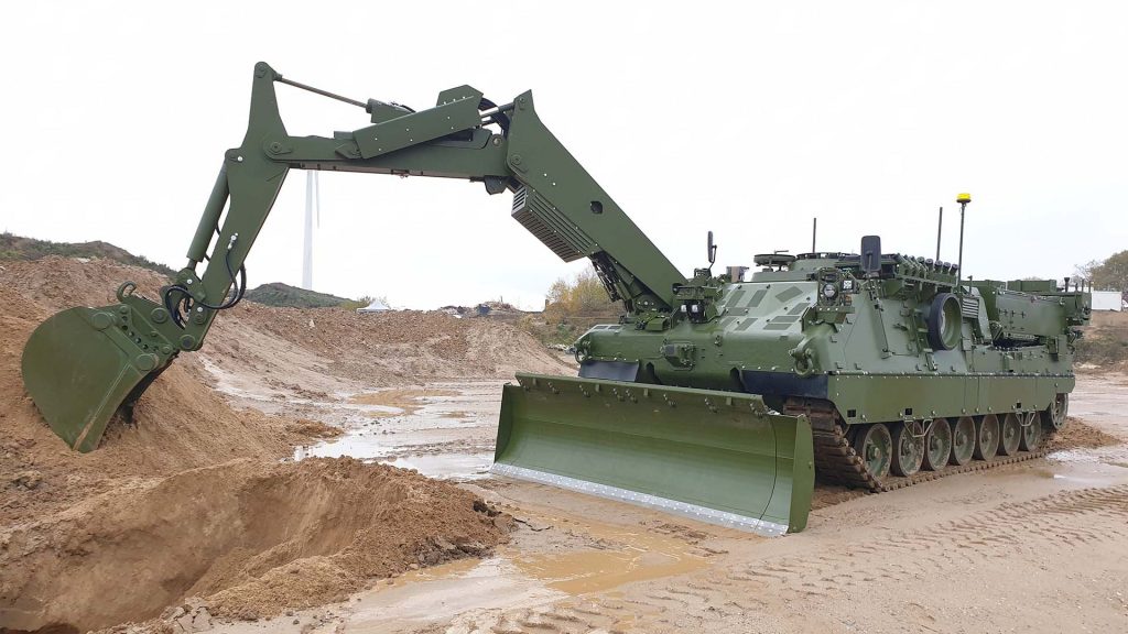 Броньована інженерна машина Wisent 2. Фото збройних сил Норвегії