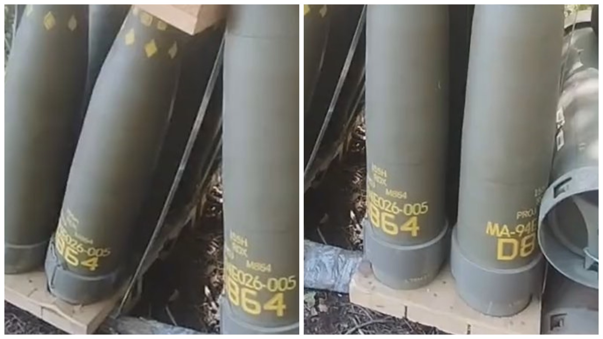 U.S. supplies M864 cluster artillery shells to Ukraine