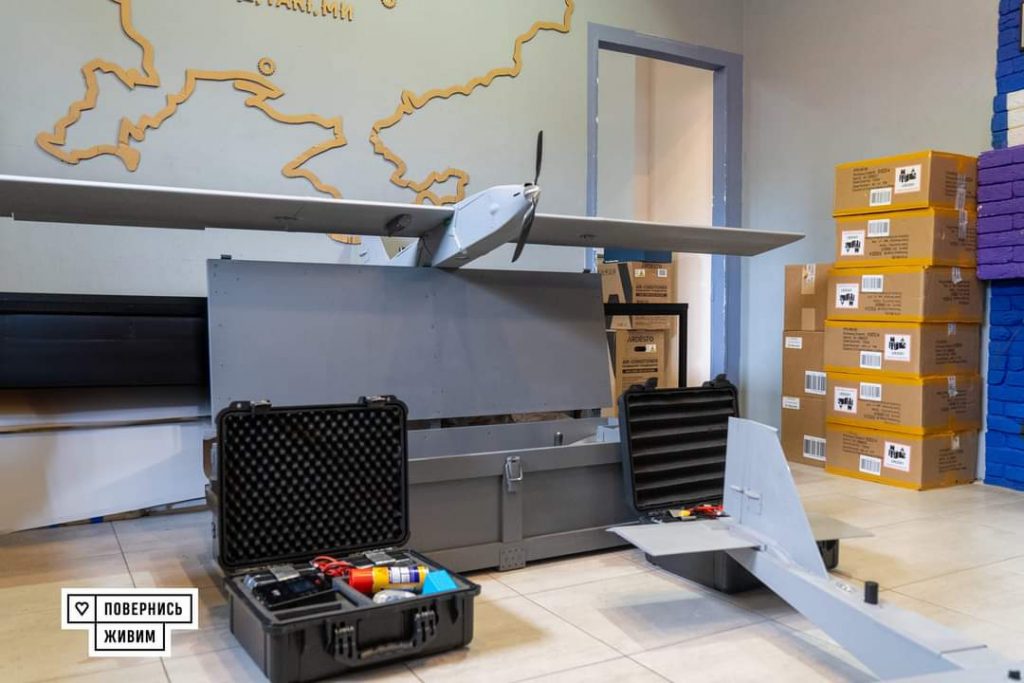 Sych Bryan Ukrainian intelligence receives the Sych unmanned system