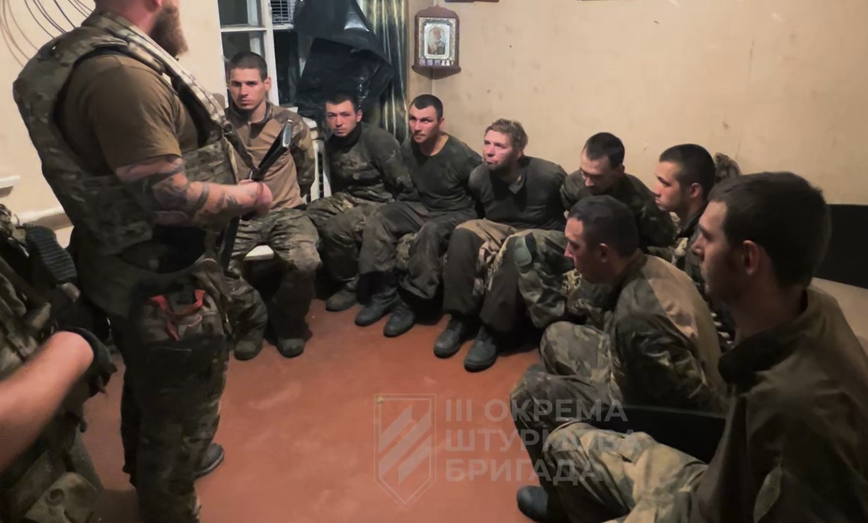 Paratroopers of the Russian Federation were captured in the Bakhmut direction