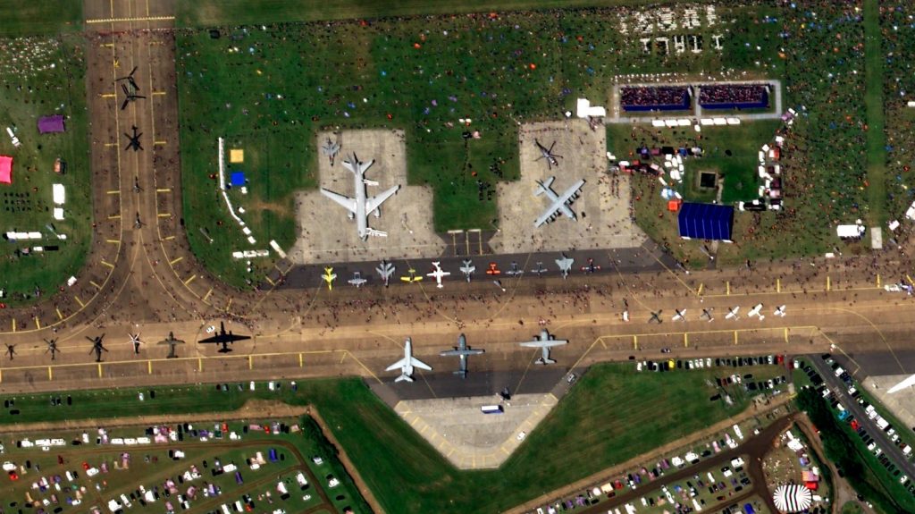 Виставка Royal International Air Tattoo (RIAT). Липень 2023. Велика Британія. Фото: Airbus Space