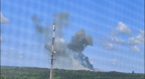 Explosions occur on the outskirts of Luhansk