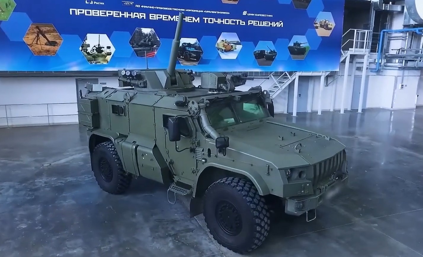 An experimental batch of “Drok” self-propelled mortars was manufactured in Russia