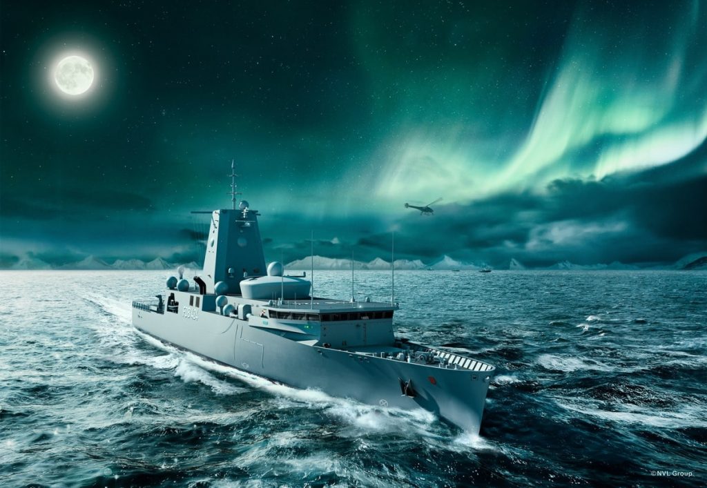 Рендер розвідувального корабля класу Type 424 від NVL Group