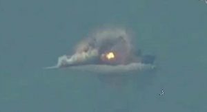 Russia sinks a captured Ukrainian corvette