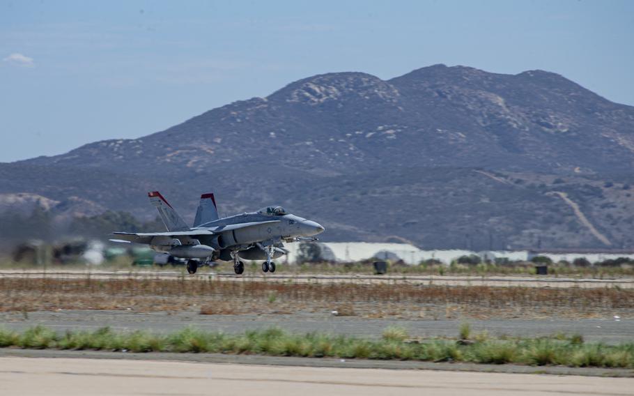 У США розбився винищувач F/A-18 Hornet