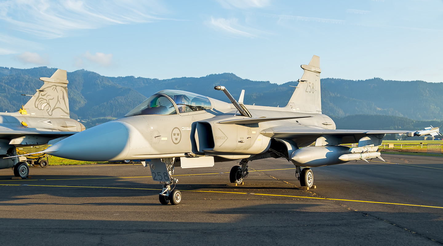 Szwecja nie ma w planach przekazania Ukrainie myśliwców Gripen