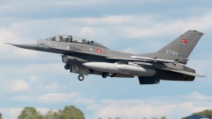 Eight Ukrainian pilots begin F-16 training in Denmark