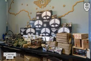 1st Burevii Brigade receives demining kits