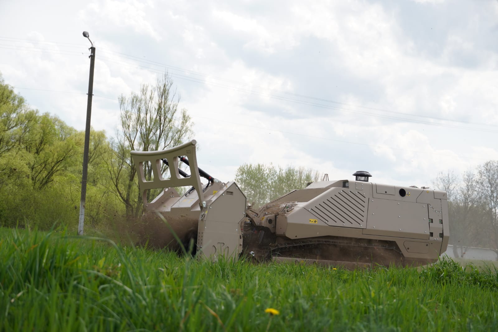 Ukrainian manufacturers are ready to produce mine clearance equipment