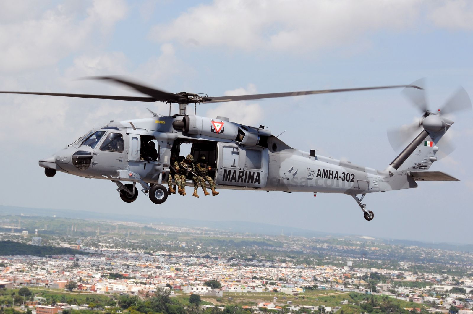 La Fuerza Civil Del Estado Mexicano De Nuevo León Incorpora Un Helicóptero Black Hawk