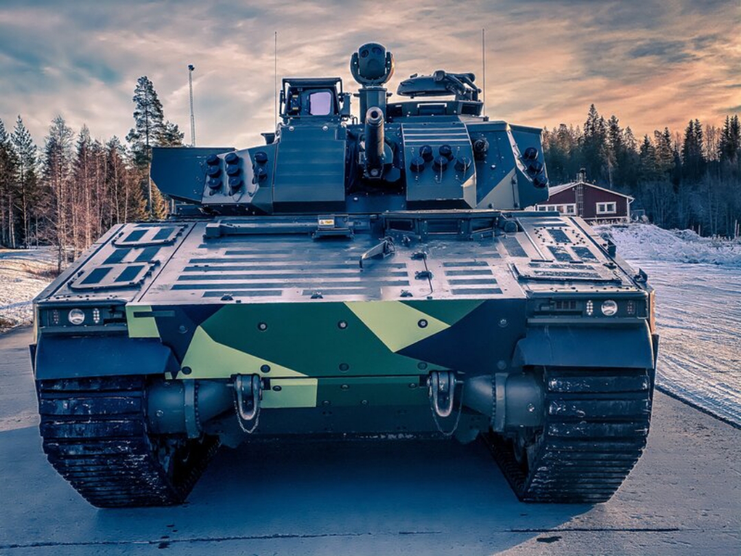 Ukraine and Sweden agree on joint production of CV90 infantry fighting vehicles